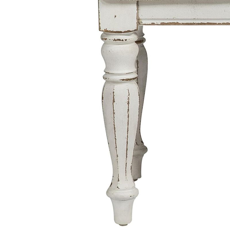 Liberty Furniture Magnolia Manor 3 Piece Vanity Set in Antique White image number 3