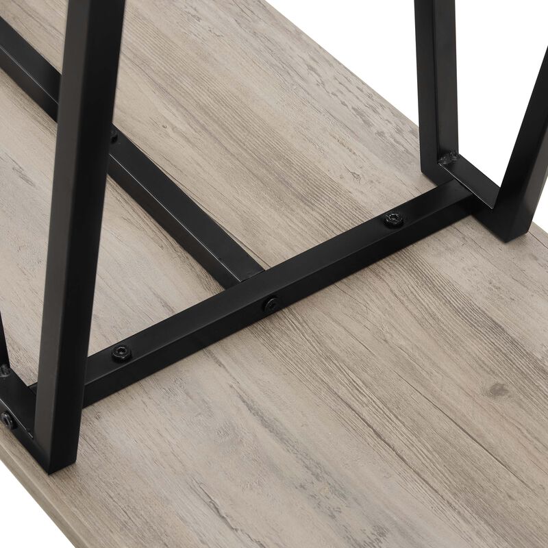 Celine Gray Console Table