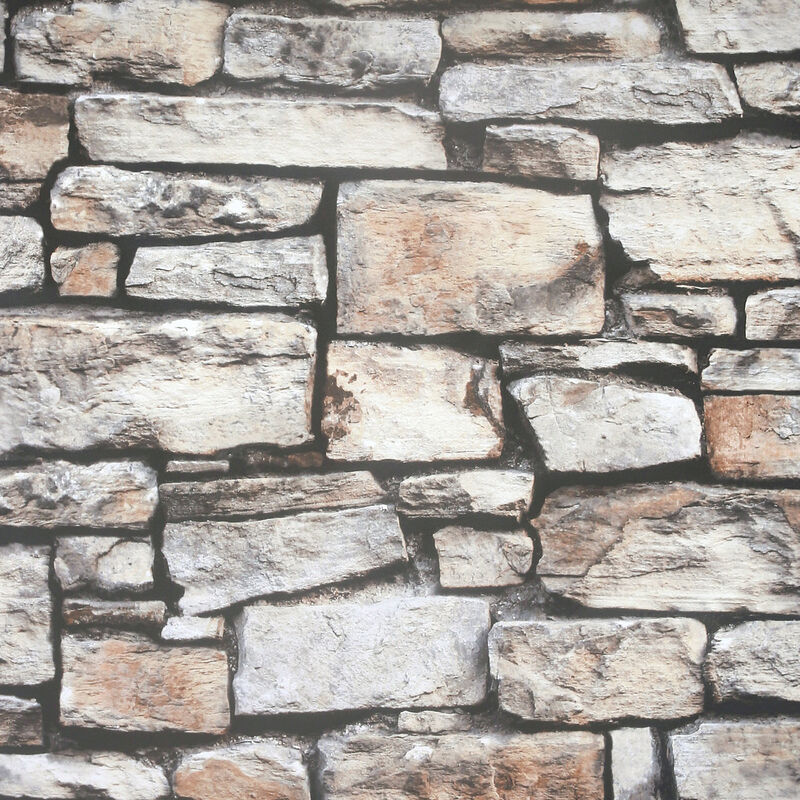 Norman Neutral Stone Wallpaper image number 0