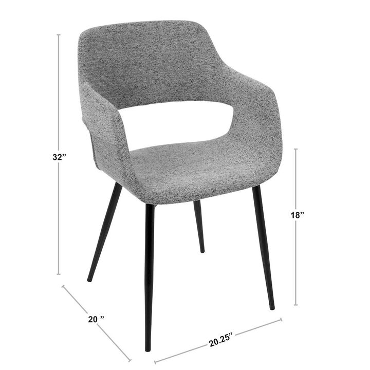 LumiSource Margarite Chair - Set of 2