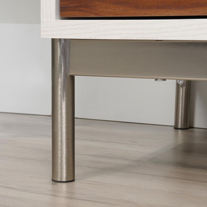 Sauder Vista Key Lateral File Ped Pearl Wh/Blaz