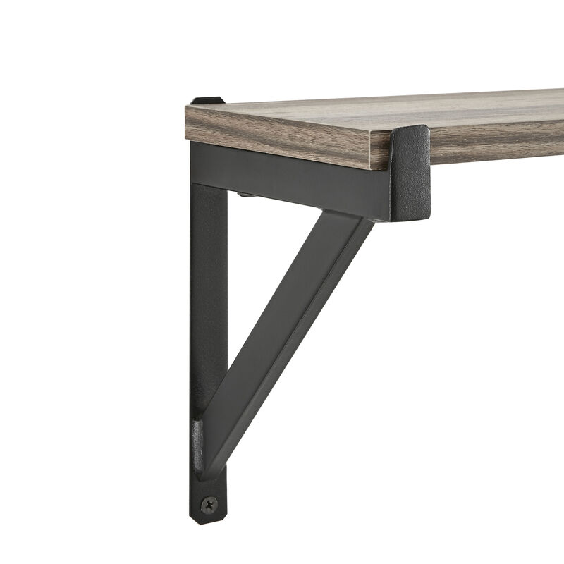 Genoa Shelf on Triangular Bracket