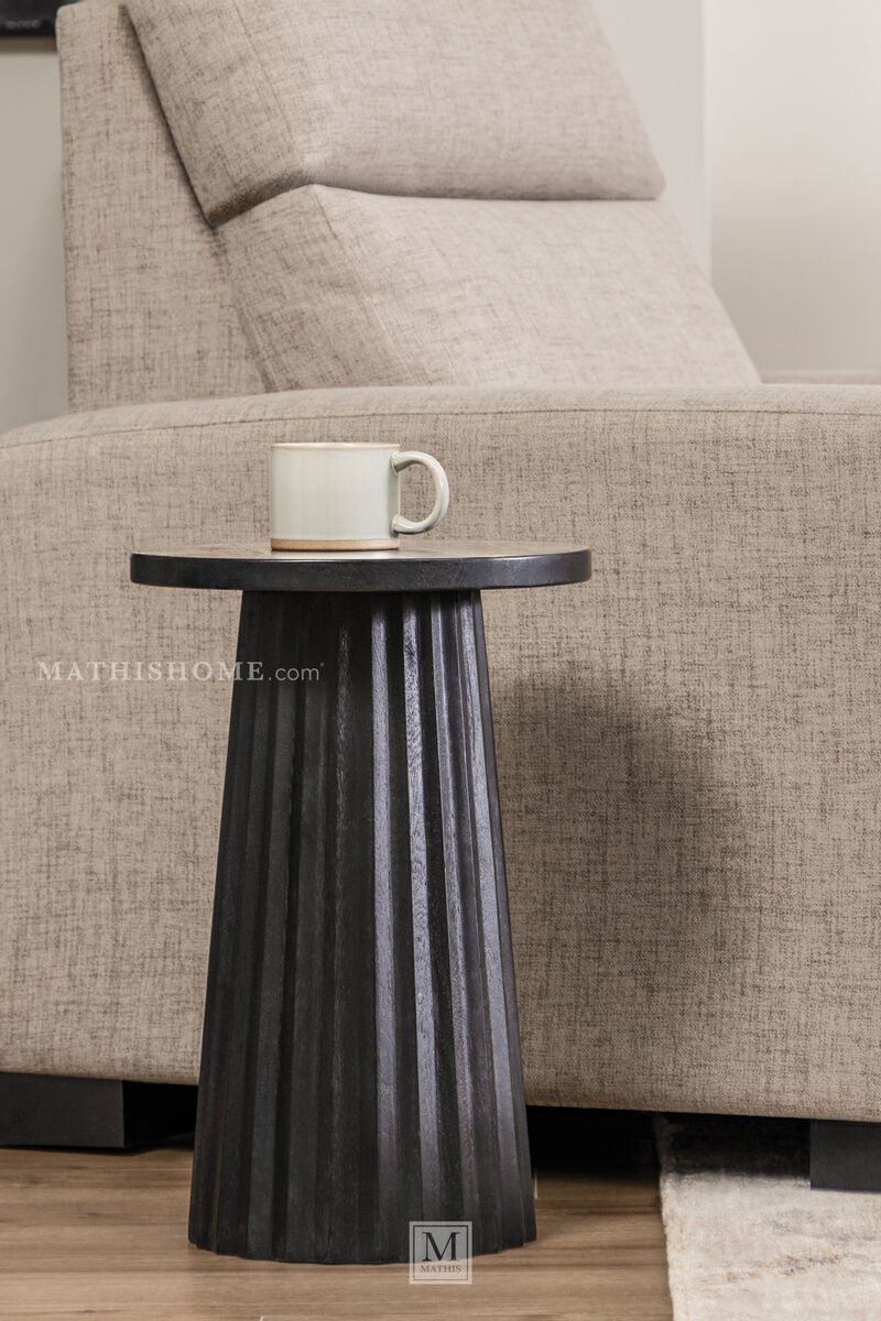 Ceilby Black Accent Table image number 4