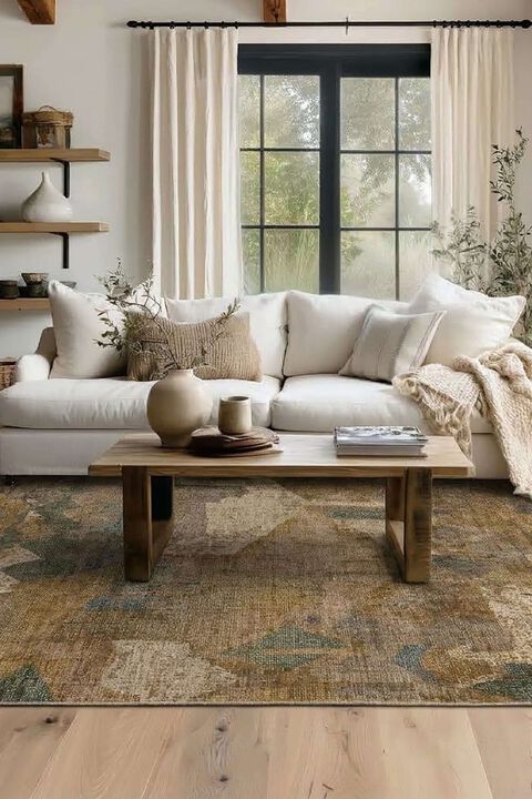 Liora Karna Natural 5'3" x 7'10" Rug