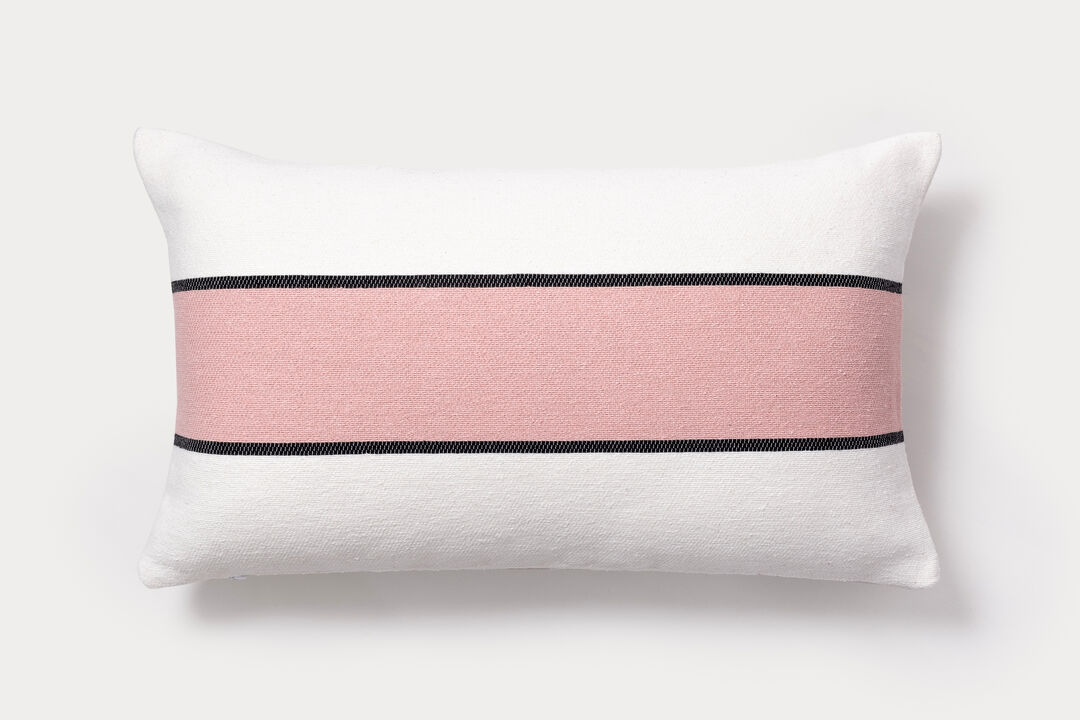 Brooks Brothers Striped Color Blocked Decorative Pillow