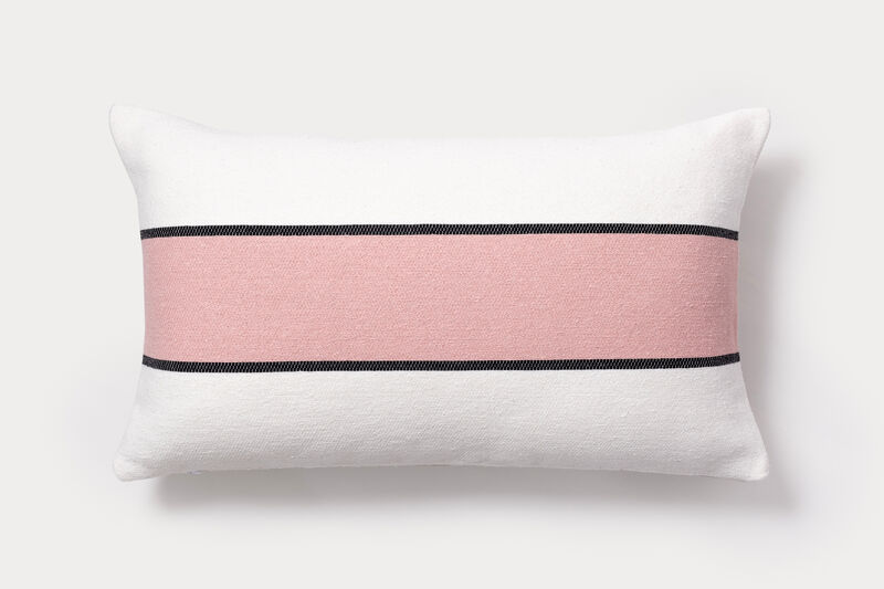 Brooks Brothers Striped Color Blocked Decorative Pillow