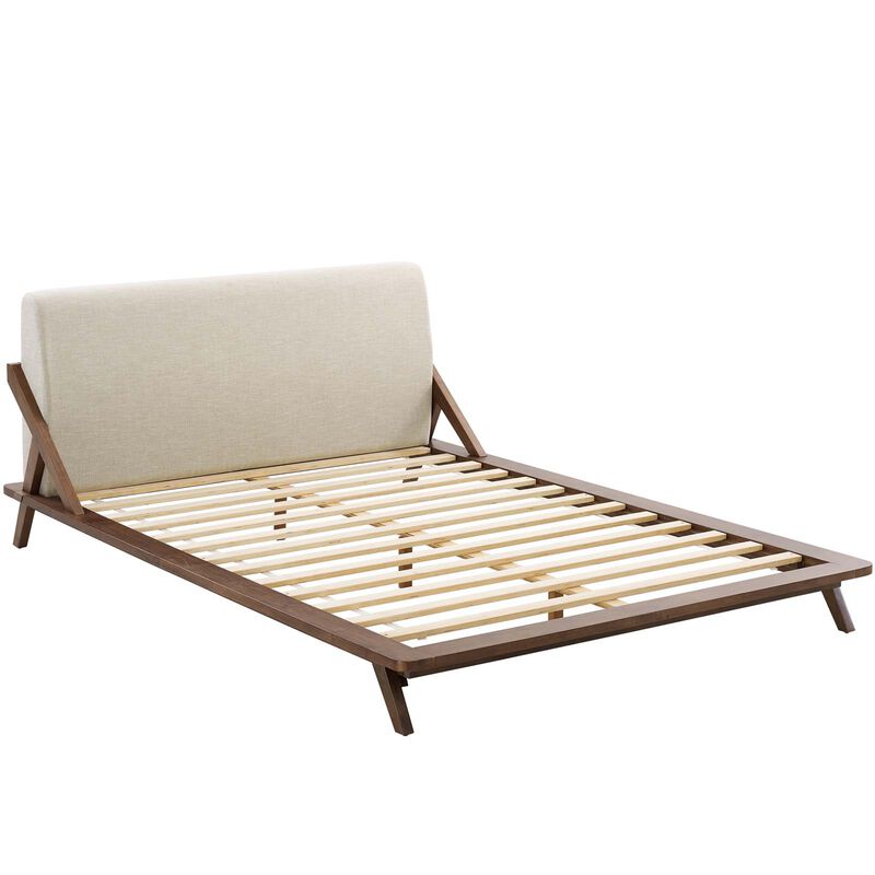Modway - Luella Queen Upholstered Fabric Platform Bed image number 2