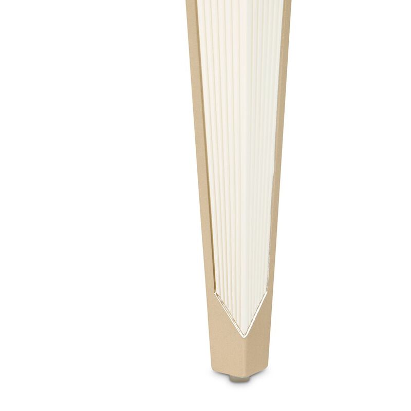 Michael Amini La Marisia Vanity Desk - Creamy Pearl