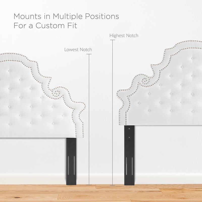 Modway - Gwyneth Tufted Performance Velvet Full Platform Bed image number 7