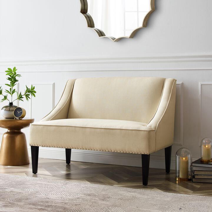 Inspired Home Anabelle Setee Bench