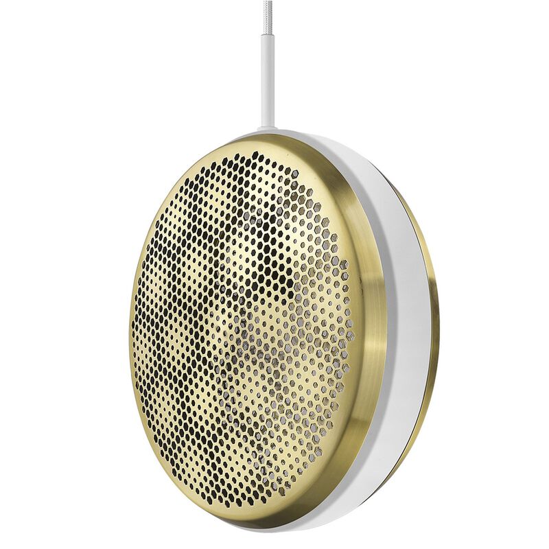 Hivvago Tholos 1-Light White Pendant