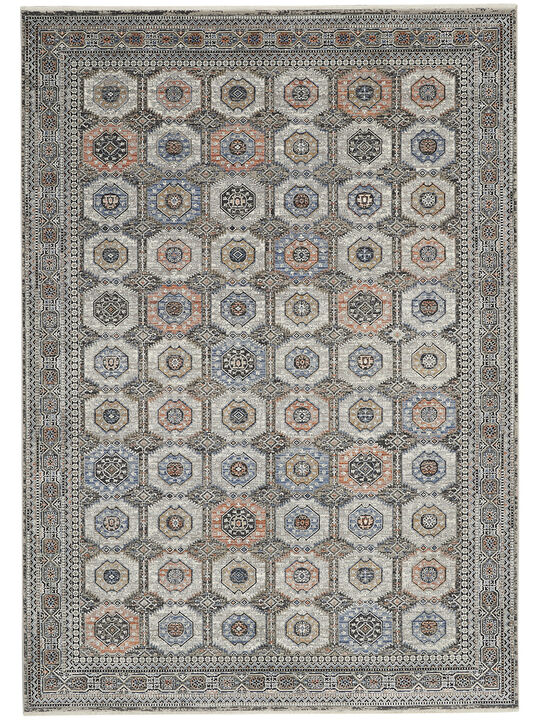 Starry Nights STN09 Gray/Navy 8' x 10' Rug