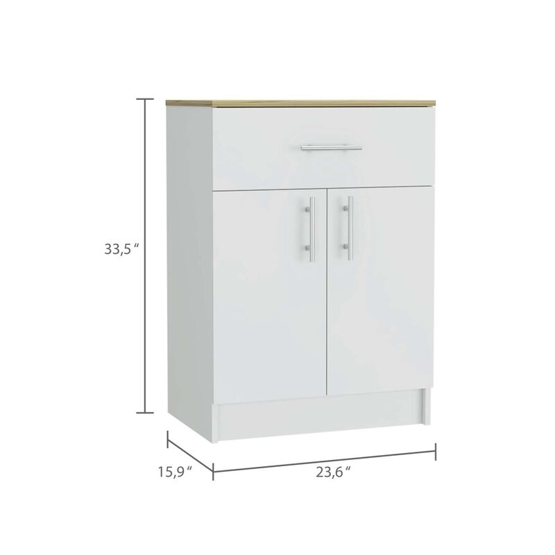 Streamdale Monroe Kitchen Island and Pantry Set image number 7