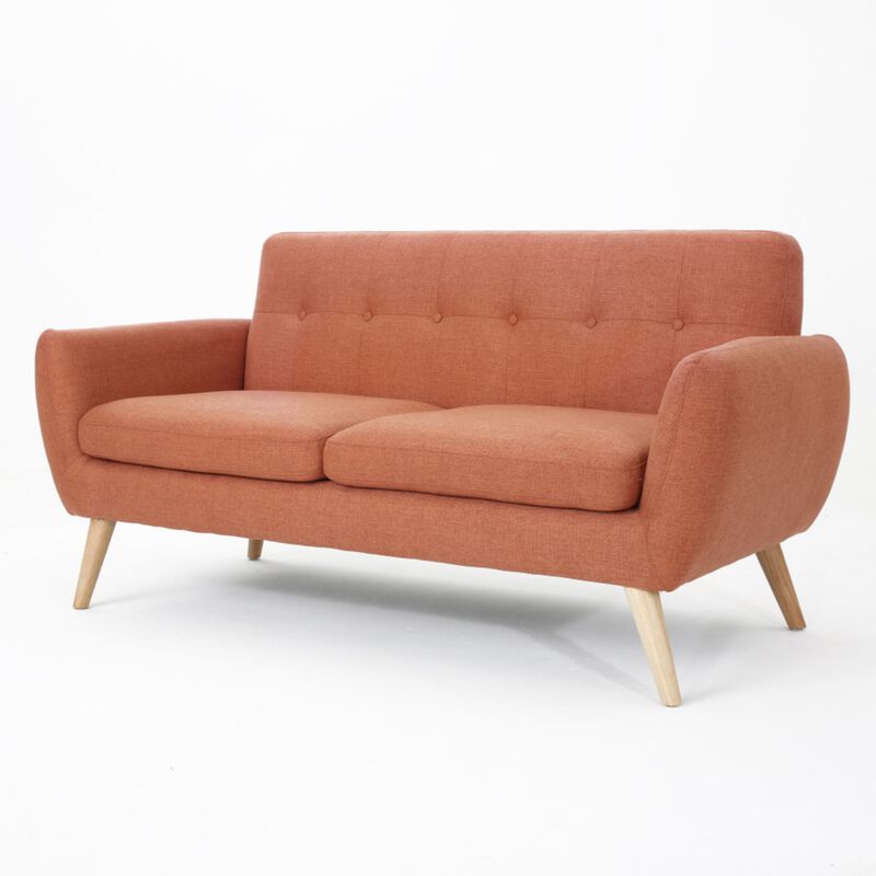 Lupusp Button Tufted Loveseat image number 2