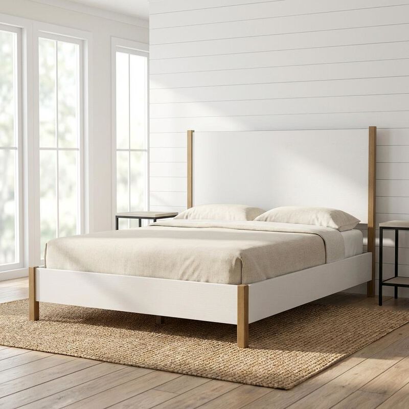 Alpine Furniture Madelyn Panel Bed image number 2