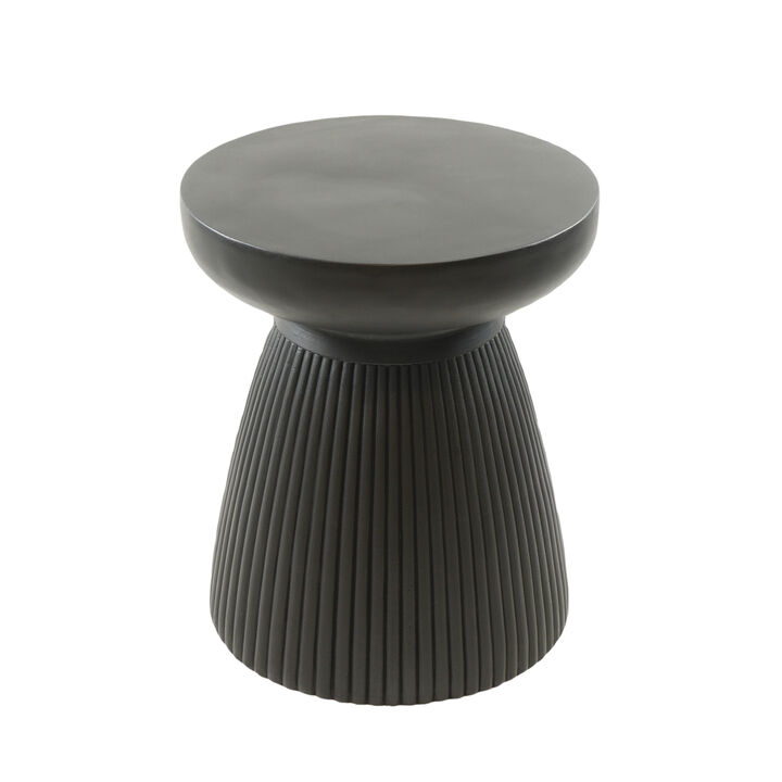 Christopher Knight Home Elmstone Outdoor Modern Lightweight Concrete Side Table