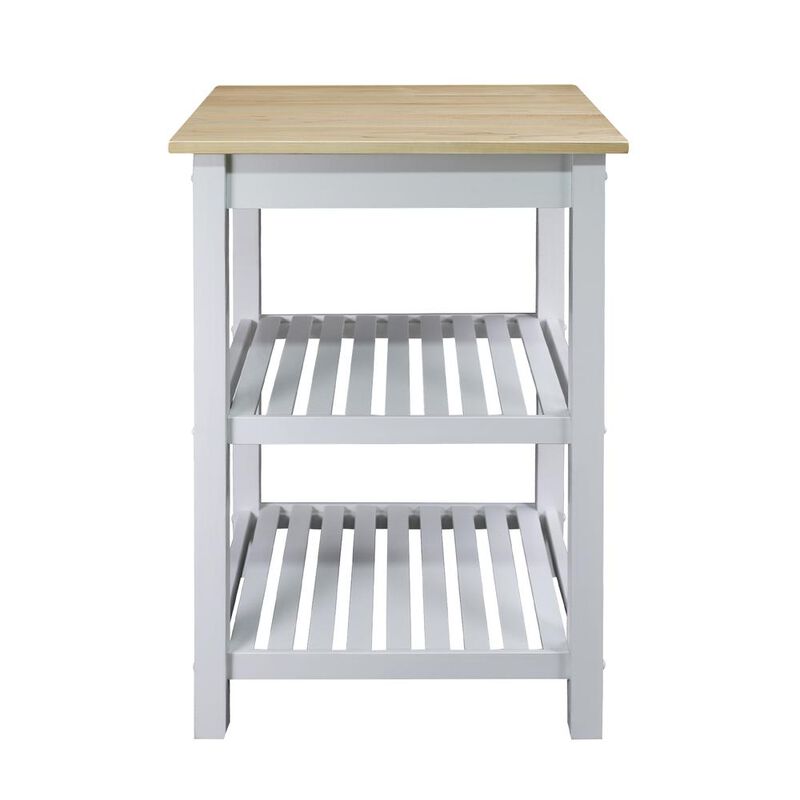 American Trails Sunrise Kitchen Island with American Maple Top