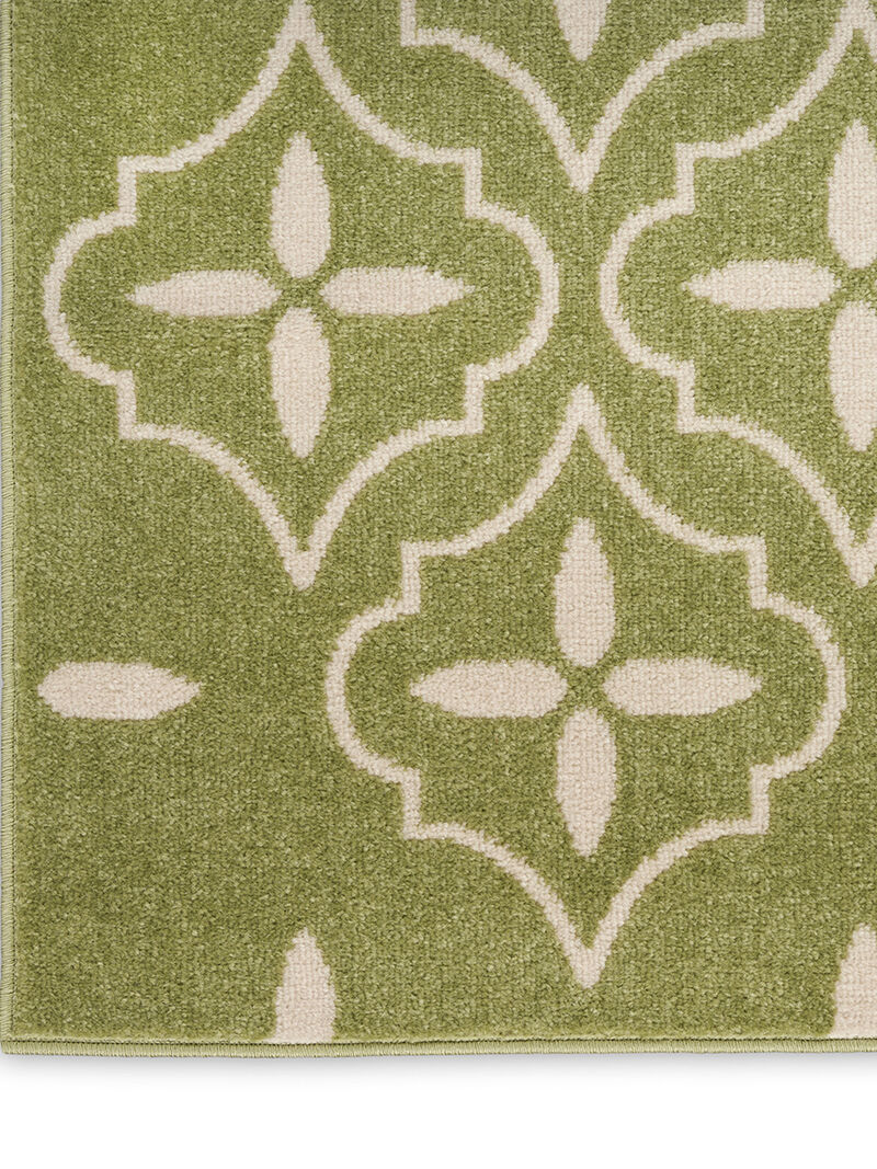 Nourison Essentials NRE04 Green/Ivory 8' x 10' Rug