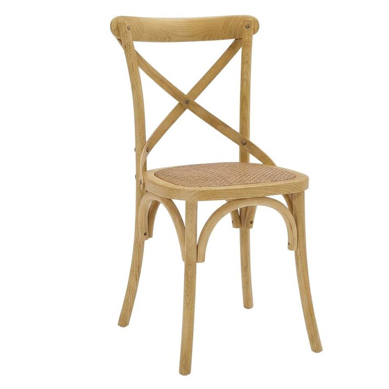 Wood Dining Side Chair with Comfortable Seat and Modern Design image number 0