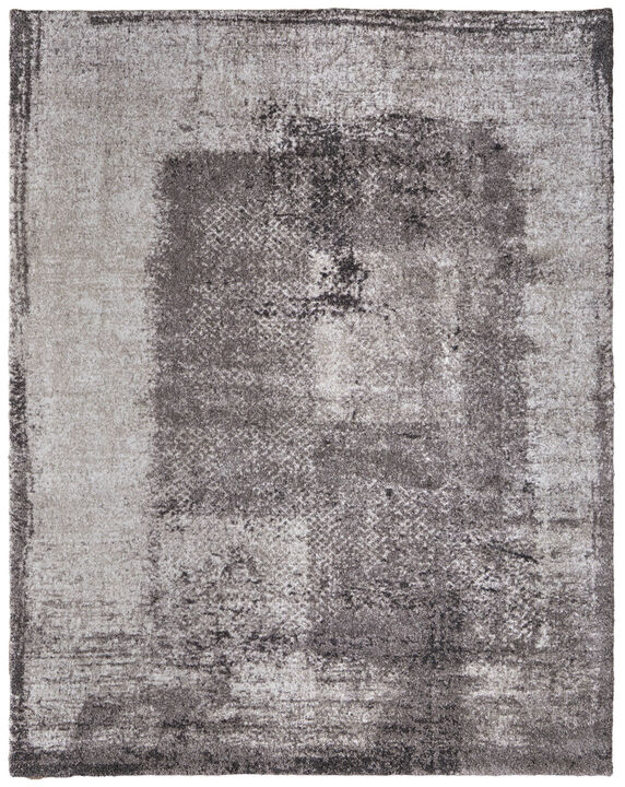 HomeRoots Abstract Distressed Area Rug