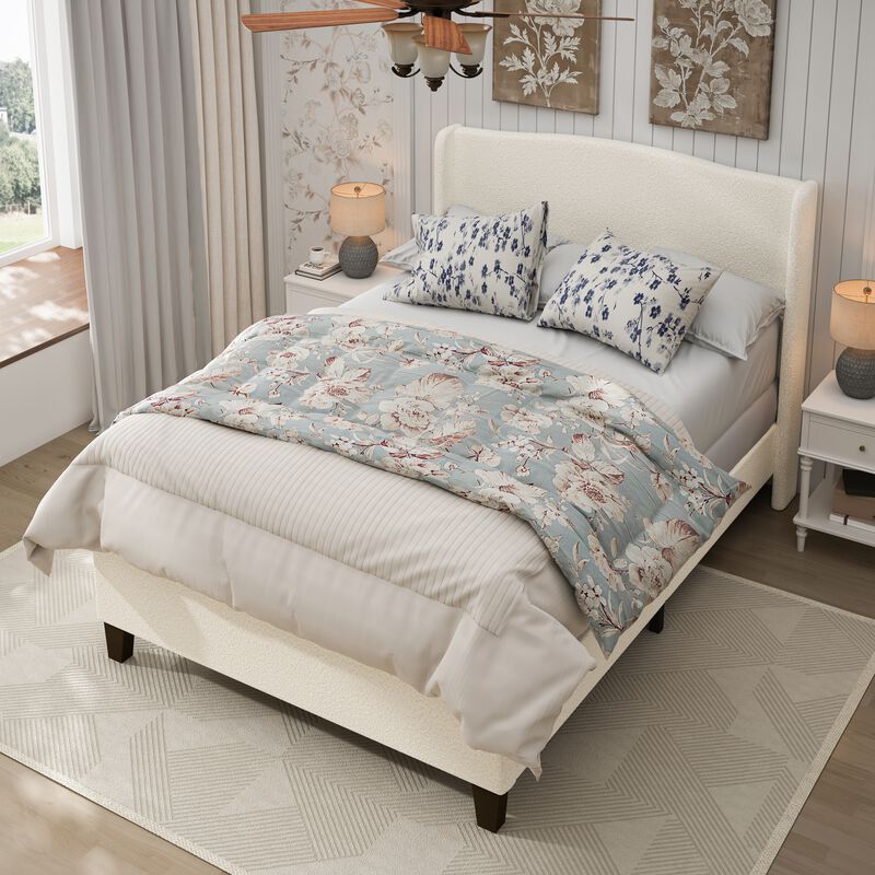 TATEUS Upholstered Platform Bed image number 8