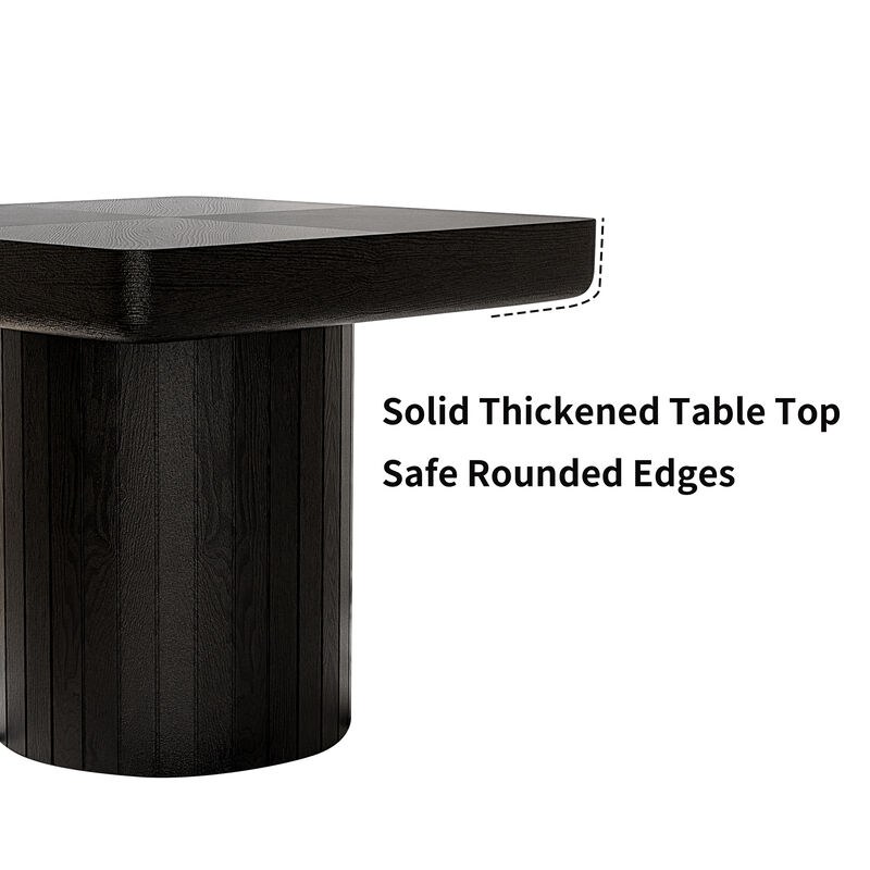 Snemda Minimalist Square Side Table image number 7