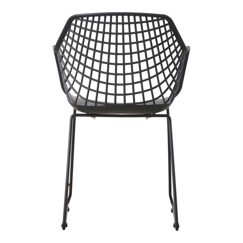 Moe's Home Collection Honolulu Chair, Black