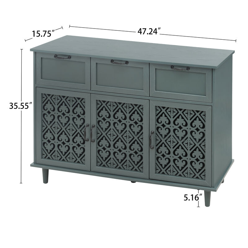 Gosvof 3 Drawer Cabinet image number 3