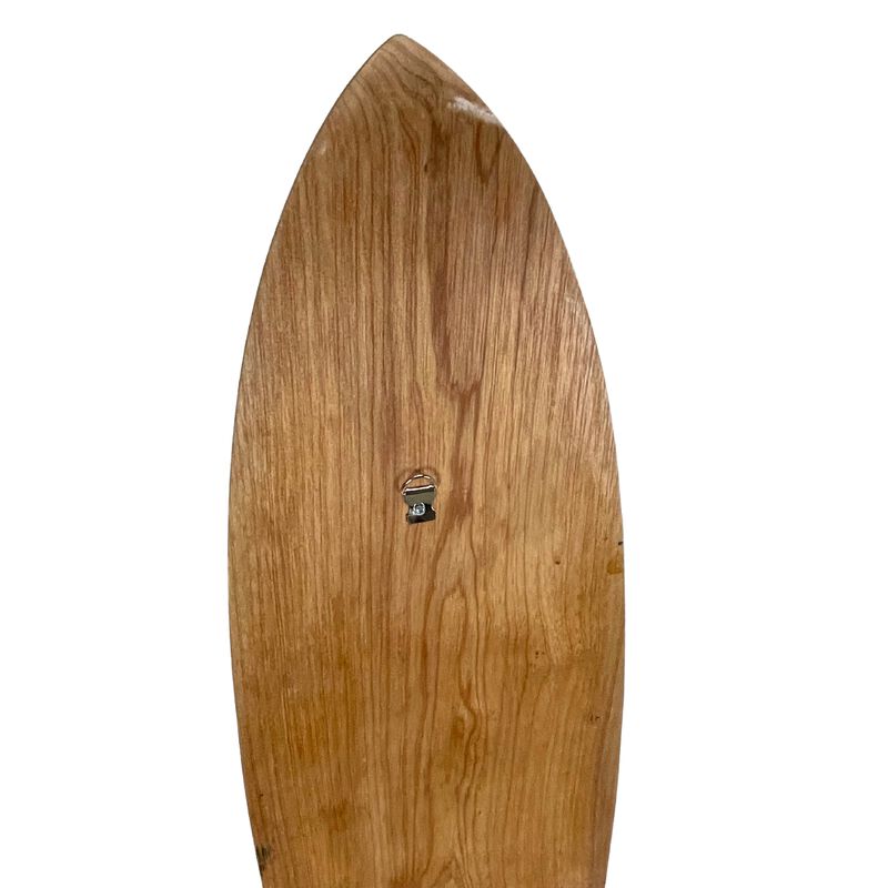 Set of 2 Surfboards &ndash; Tiki Mask Design, 39" Wood Wall Art, Tropical Decor image number 3