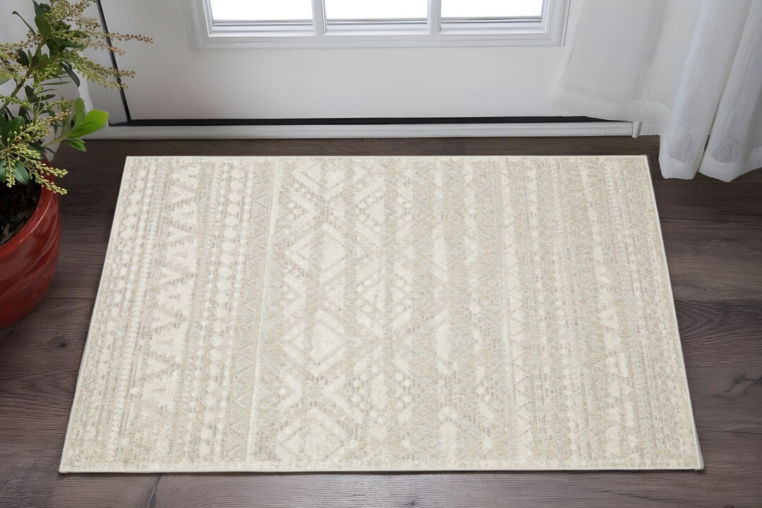HomeRoots Tribal Area Rug