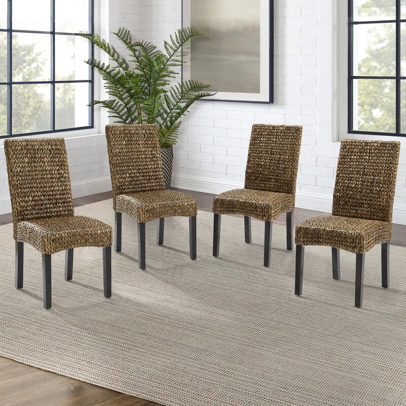 Crosley Furniture Edgewater 4-Piece Dining Chair Set