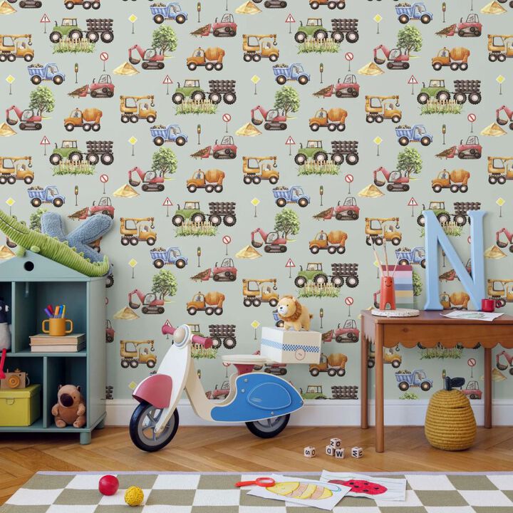 Little Builders Wallpaper