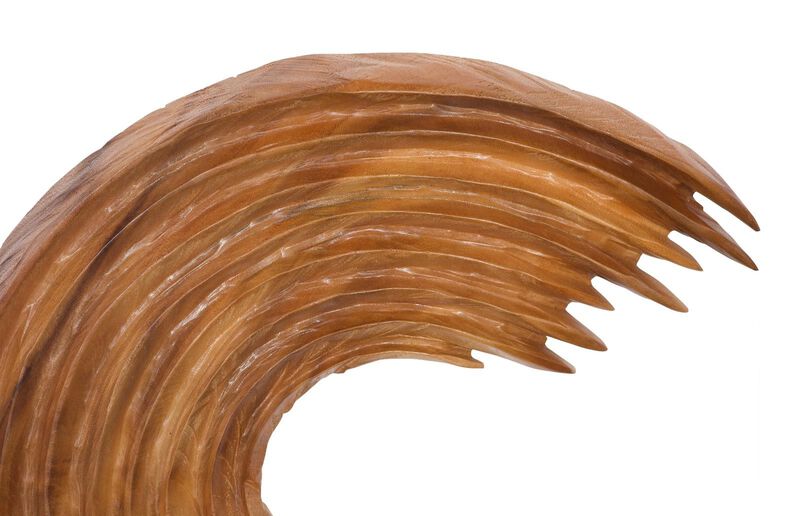 Swoop Natural Wood Small Wall Art image number 3