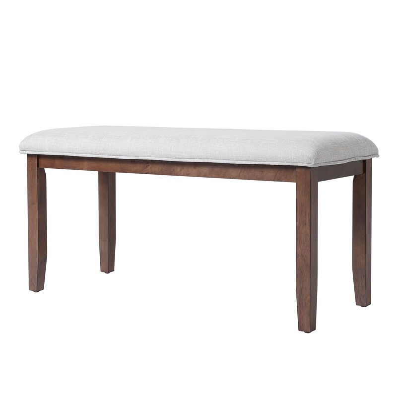 Merax Upholstered Bench for Bedroom End of Bed,38-inch Entryway Bench for Living Room