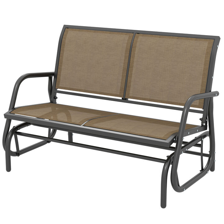 Hivvago Patio Double Swing Rocking Chair Loveseat