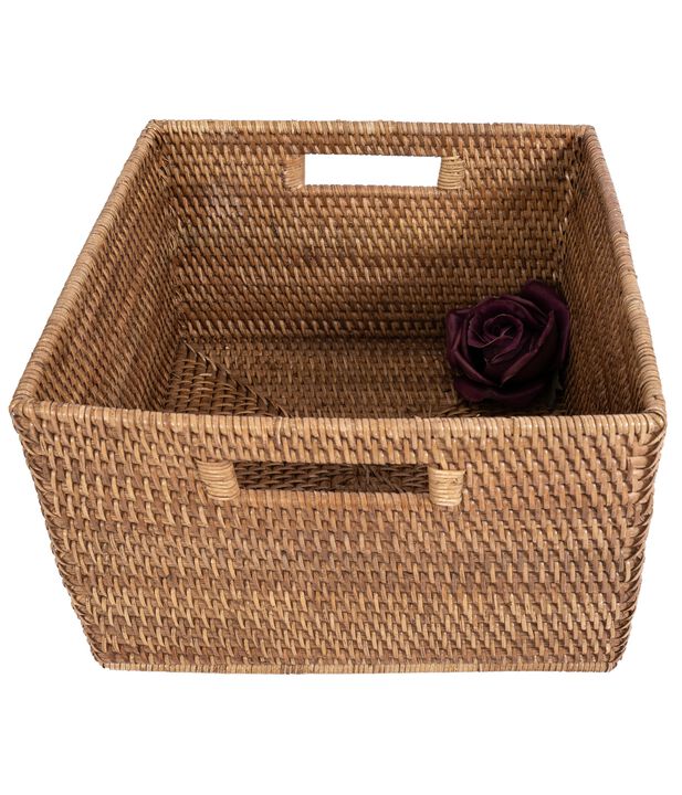 Saboga Home&trade; Square Storage Basket with Rounded Corners