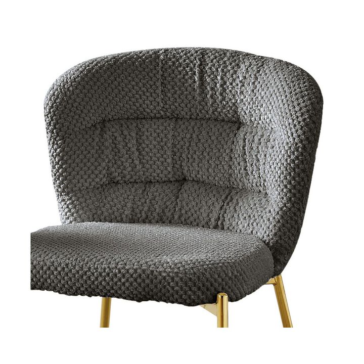 Best Quality Furniture Rectangle Tempered Glass Dining Table With 6 Dark Grey Side Chairs