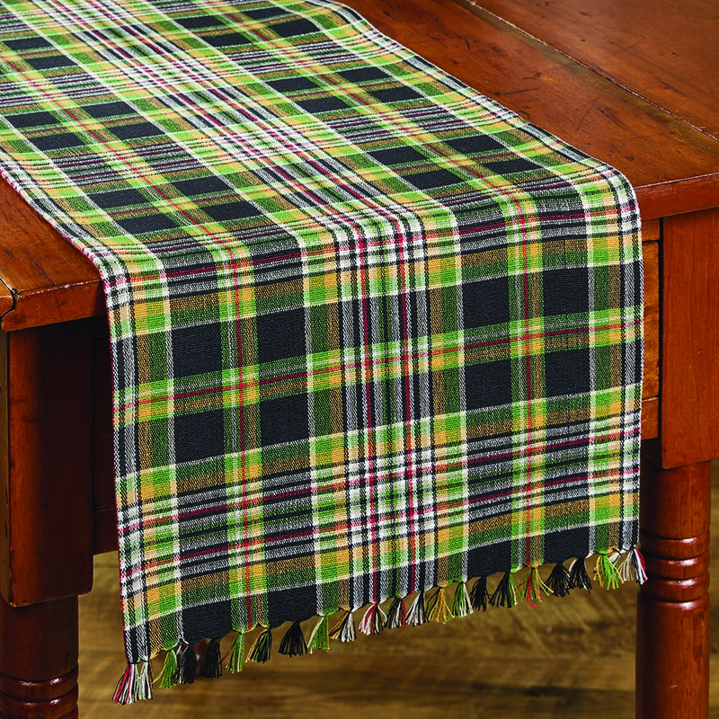 Park Designs Winter's Night Tartan Table Runner image number 0