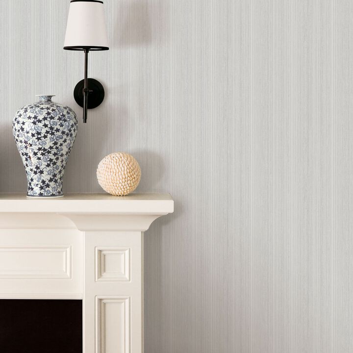 Nordic Elements Stripe Silver Grey Wallpaper G34153
