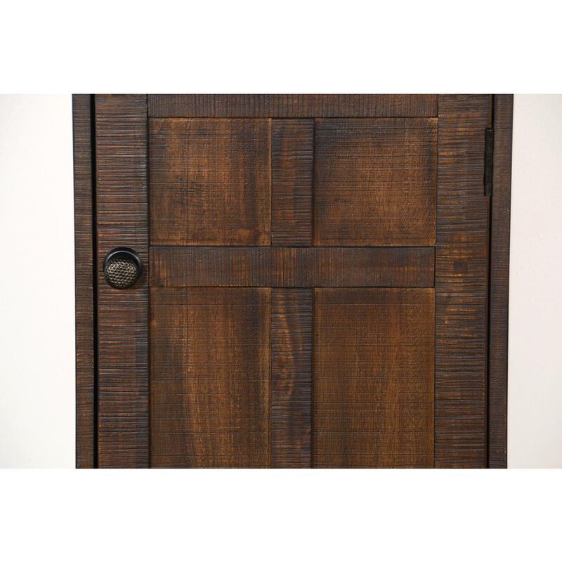 Sunny Designs Wood House Trash Box