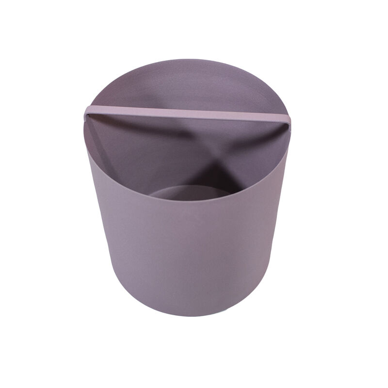 Handmade Iron Geometric Black Pail Vase For Indoor & Outdoor Use BBH Homes