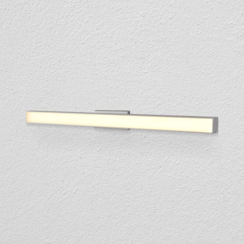 VONN Lighting Integrated AC LED ADA Compliant Bathroom Wall Lighting Fixture in Silver