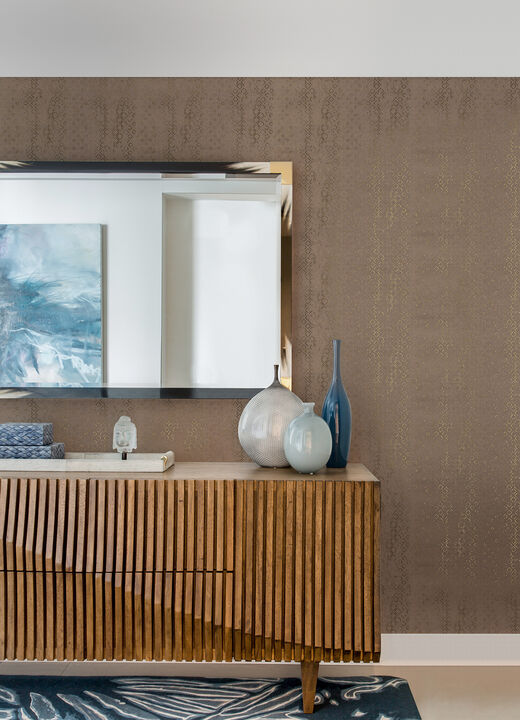 Alama Bronze Diamond Wallpaper