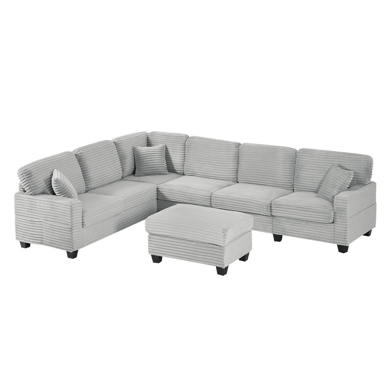 Merax Sectional Sofa U-shaped Sectional