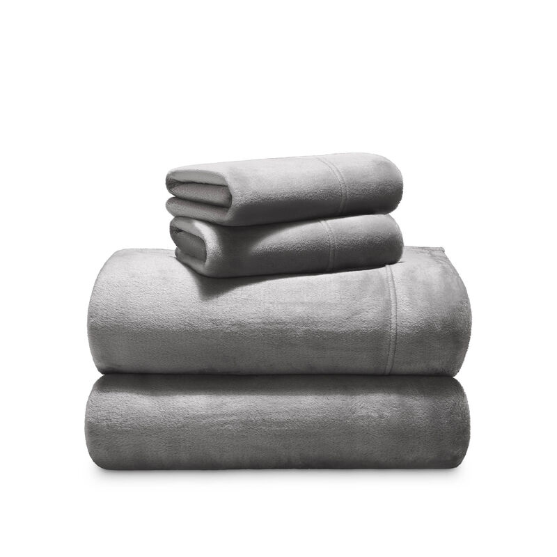 Velvety Soft Microplush Fleece Sheet Set image number 0