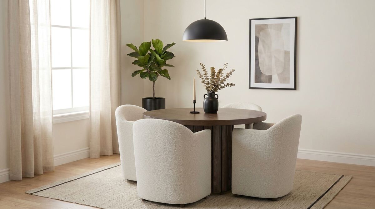 Darimore Round Dining Room Table