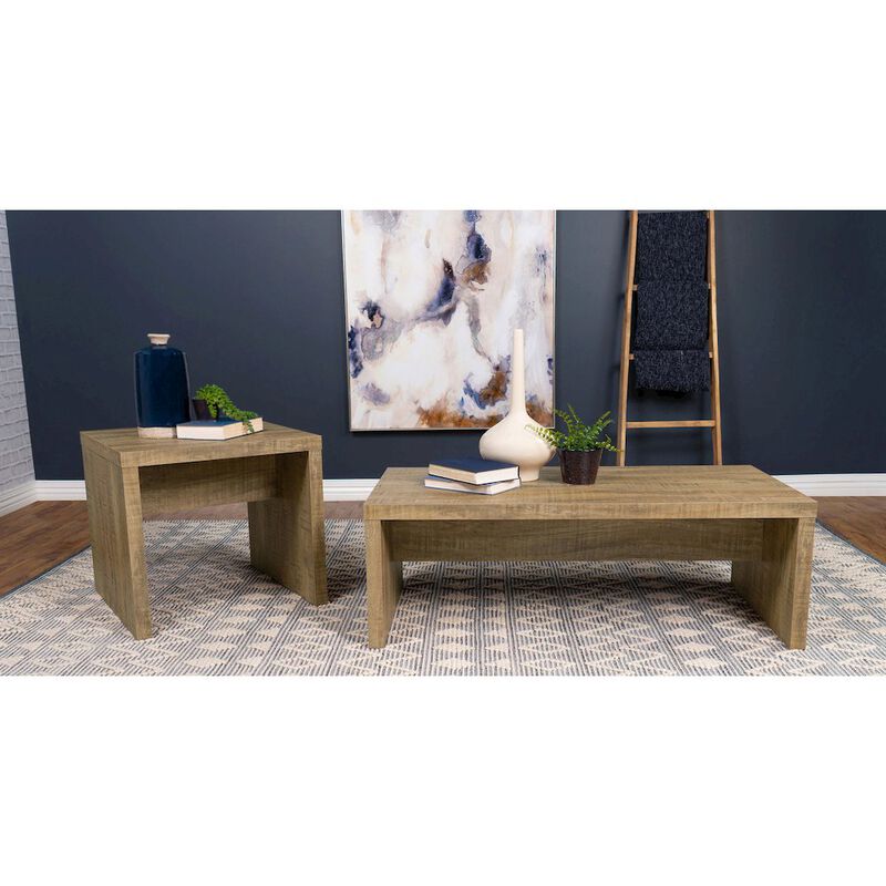 Plethoria Home Mango Rectangular Coffee Table