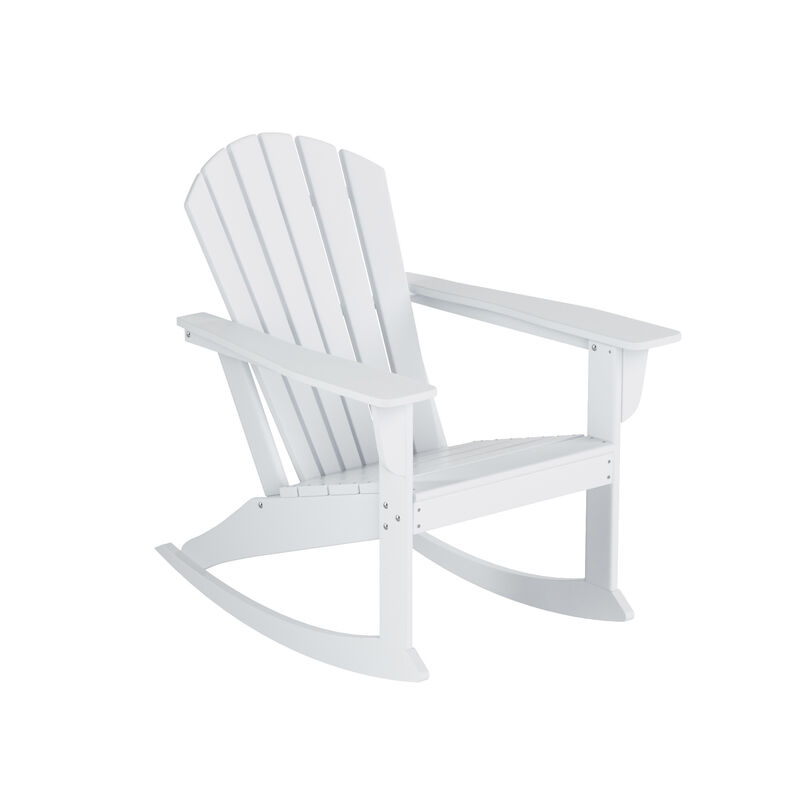 WestinTrends Outdoor Patio Adirondack Rocking Chair