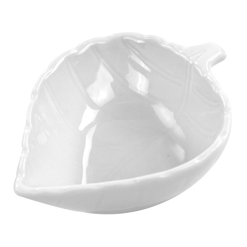 Martha Stewart 4 Piece Ceramic Tidbit Dish Set in White