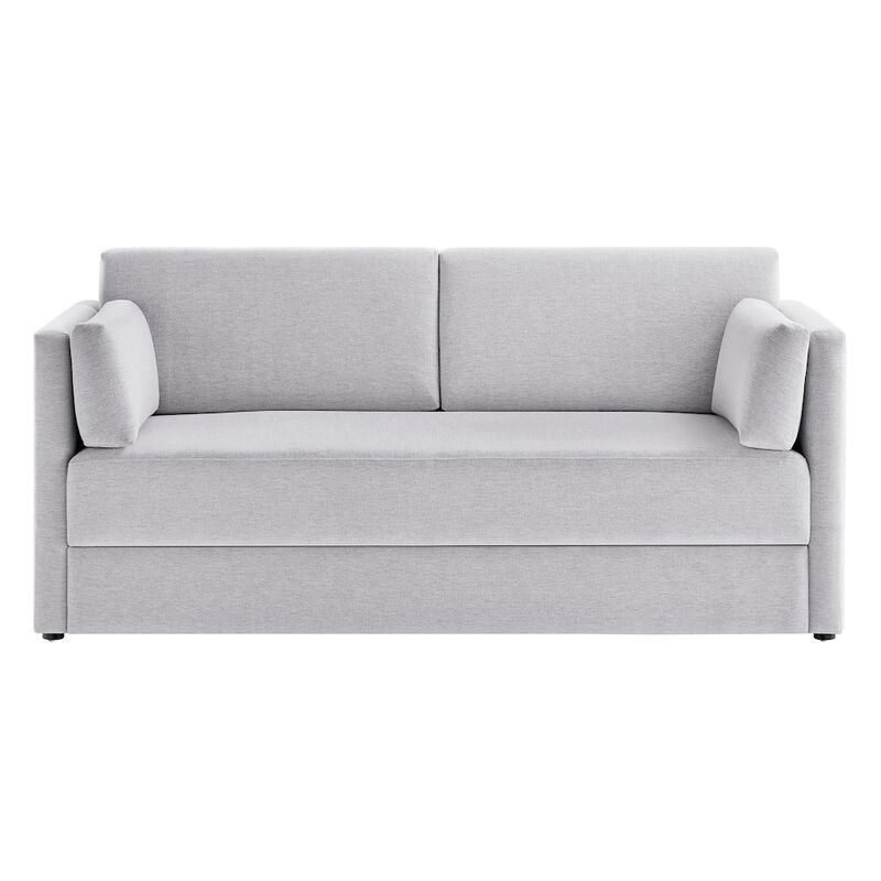 Modway Linden Upholstered Heathered Chenille Sofa